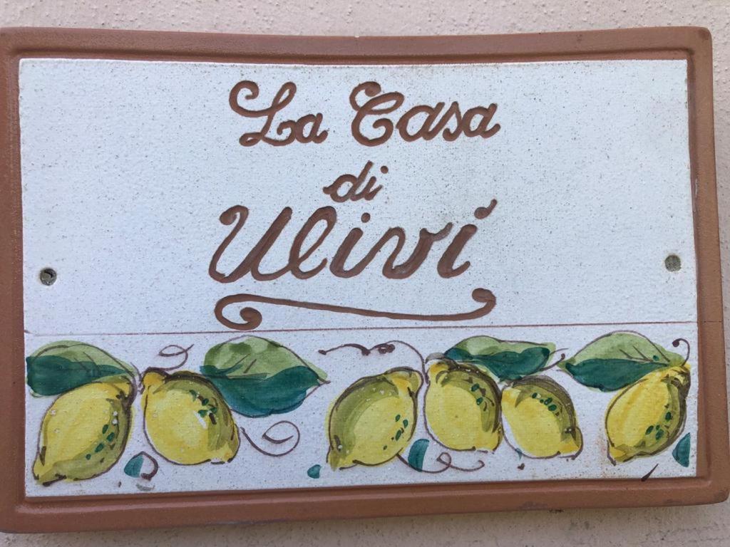 La Casa Di Ulivi Piano di Follo Exterior foto